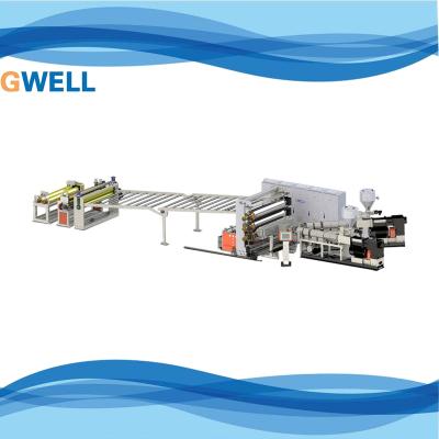 PVC highly transparent soft/crystal sheet extrusion line