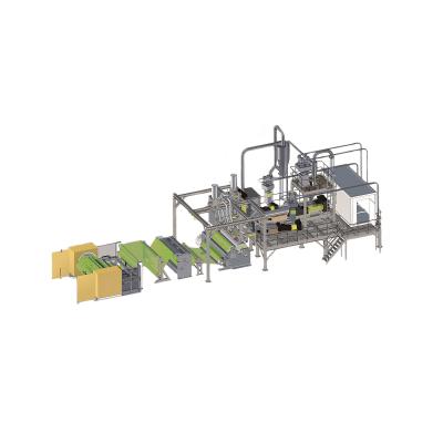 PE breathable film production line