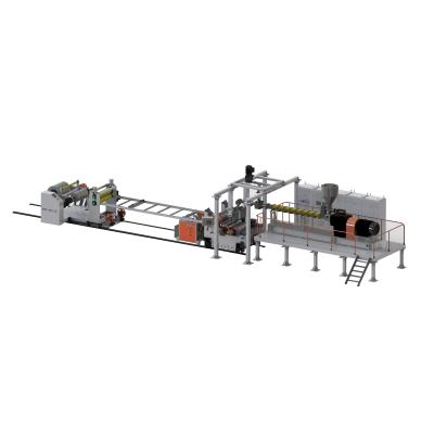 PET/PLA sheet twin-screw extrusion machine