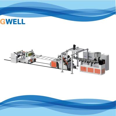 Automatic High Output PP Single Screw Sheet Machine