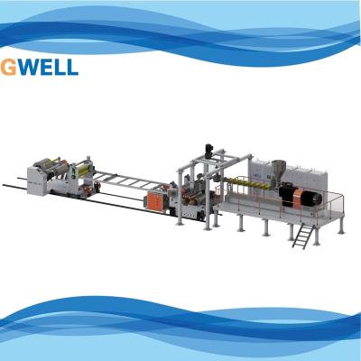 Polylactic acid degradation sheet production line