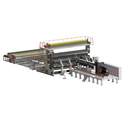 Wide PE waterproof coil production line